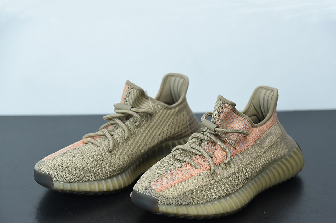 1st Copy Adidas Yeezy Boost 350 V2 Sand Taupe (3)